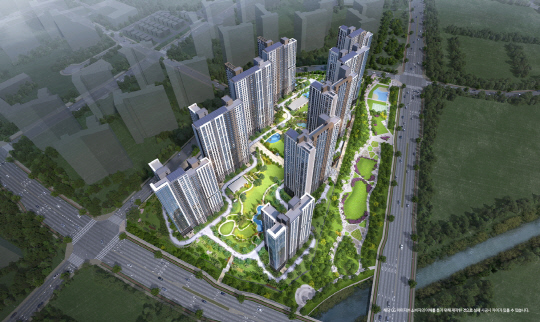 브레인시티 앤네이처 미래도 조감도